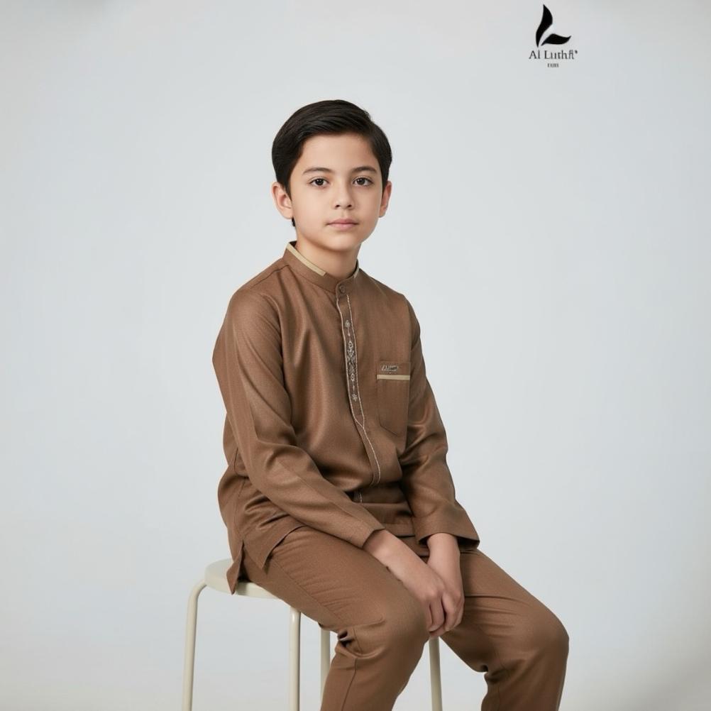 NEW DEALS AL LUTHFI - SETELAN BAJU KOKO ANAK | SET BAJU KOKO Anak | Al-Luthfi Muslim Wear