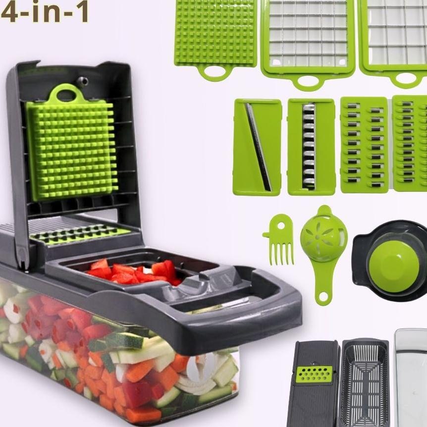 Ars - Parutan Multifungsi 22 In 1 & 16 In 1 Alat Potong Sayur, Kentang, Buah, Tomat