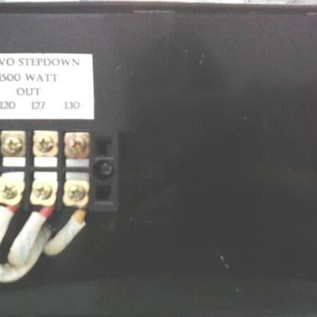 TRAFO STEPDOWN 1500WATT 120V 127V 130VOLT CANON PHOTOCOPY TRAVO YATZ27