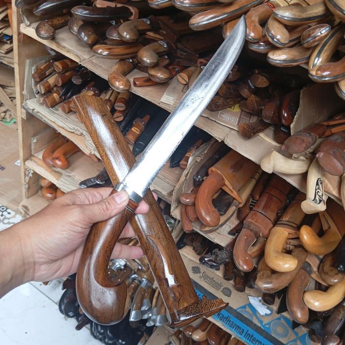 Bisa Cod - Golok Sembelih Baja Kikir German Kayu Super 01
