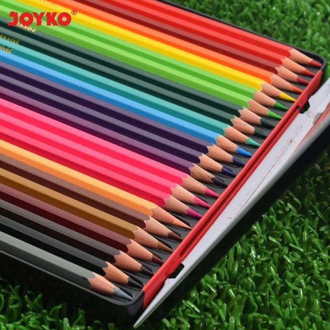 Describe- Pensil Rna Joyko Kaleng 24 Color