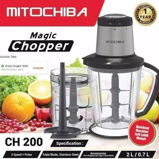 Promo Chopper / Blender / Pelumat Mitochiba Ch 200
