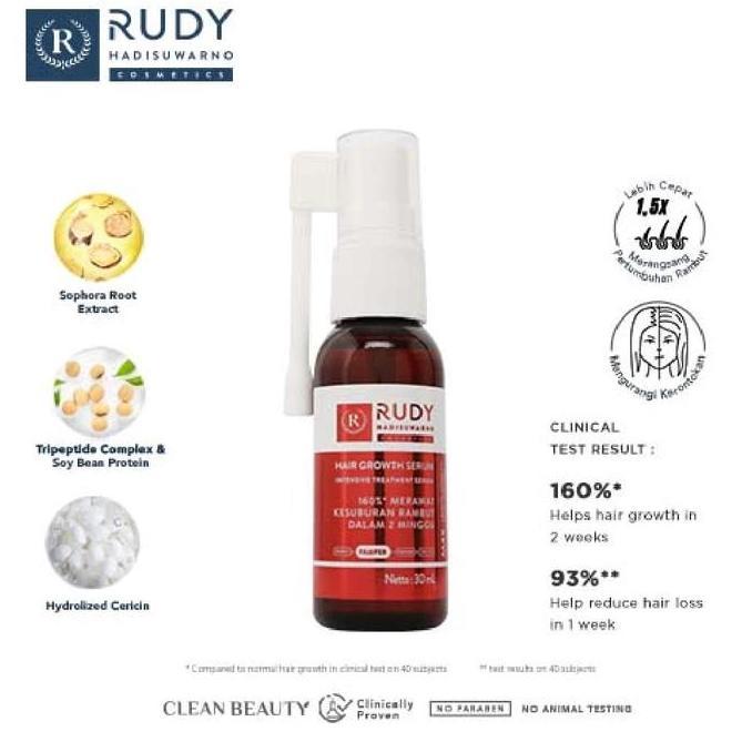 RUDY HADISUWARNO Hair Growth Serum Intensive Treatment - Serum Rambut Rontok