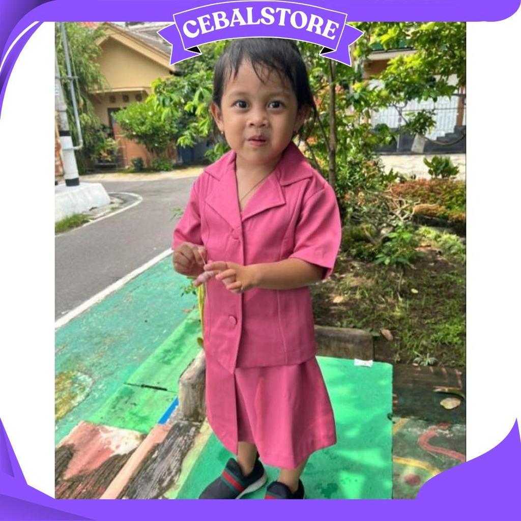 Baju anak BHAYANGKARI / 1 stell baju BHAYANGKARI anak / baju BHAYANGKARI anak muslim KZPromo