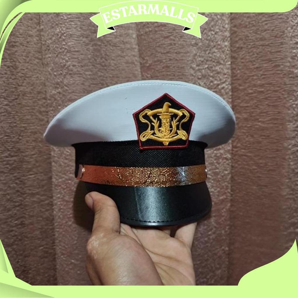 TOPI AKMIL/AKPOL/POLISI/TNI/BARET ANAK/LAKI LAKI/PEREMPUAN/PET POLANTAS KZPromo