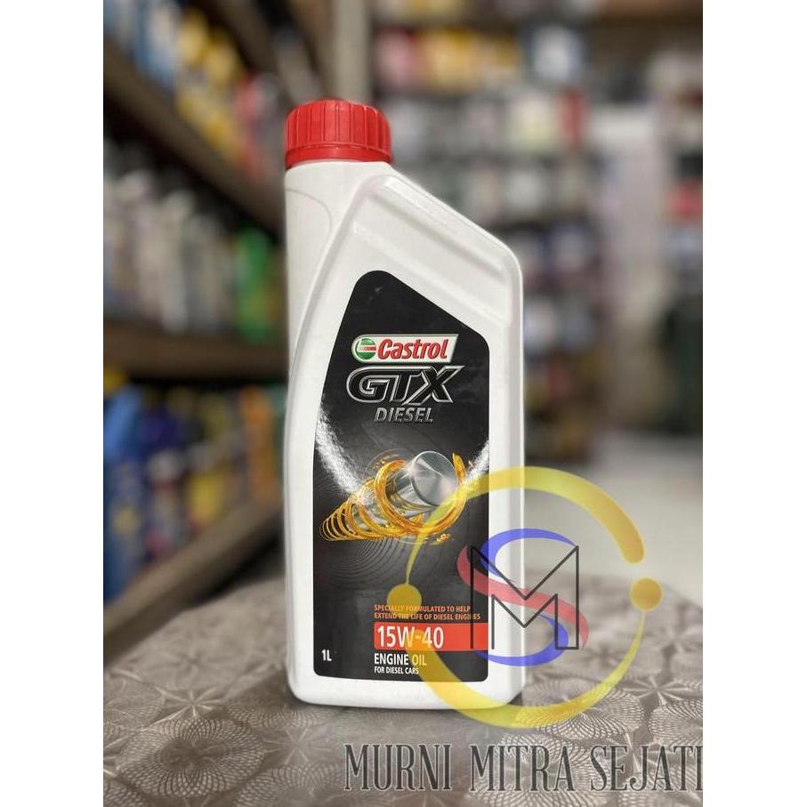 Castrol GTX Diesel Oil Oli SAE 15W-40 15W40 15 W 40 1 L