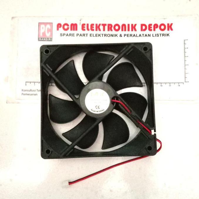 FAN 24V 12CM X 12CM BRUSHLESS COOLING COOLER EXHAUST DC 24 VOLT MX D'90