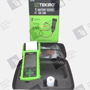HARGA DISC - Tekiro Alat Tes Aki Digital 12V 24V 7-30 DC Battery Tester AU BT 1991 Pemeriksaan Volta
