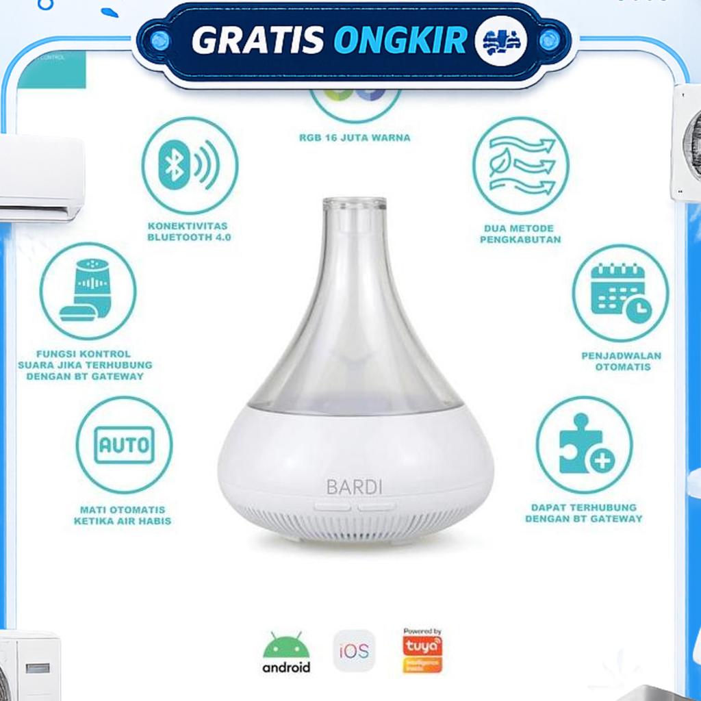 Bardi Smart Aroma Diffuser Bluetooth Diffuser Humidifier Bardi