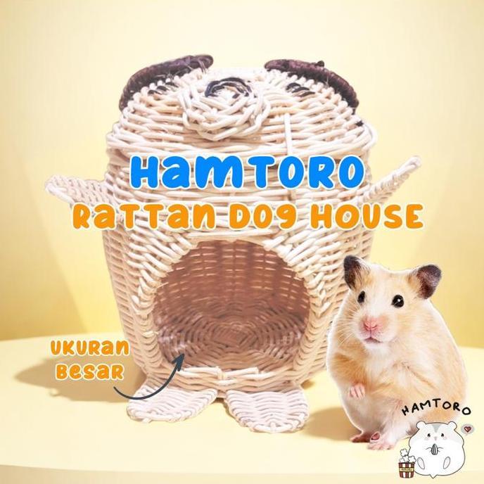 Hamtoro Rumah Rotan Hamster Mainan Rumah Besar