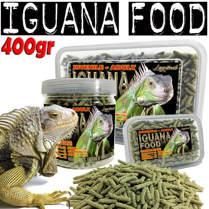 400GR MAKANAN IGUANA FOOD PELLET IGUANA PAKAN REPTILE PELET RUMPUT IGUANA HIJAU