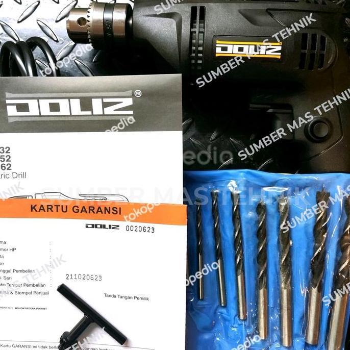 Update BA632 DOLIZ BA632 BOR TANGAN 10MM BOR LISTRIK BOR MURAH SET MATA BOR sumberm45 Berkualitas