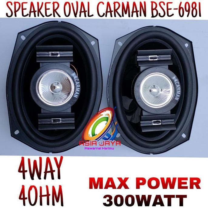 Promo Speaker Mobil Oval Carman Bse-6981 Speaker Woofer Oval Carman Bse6981