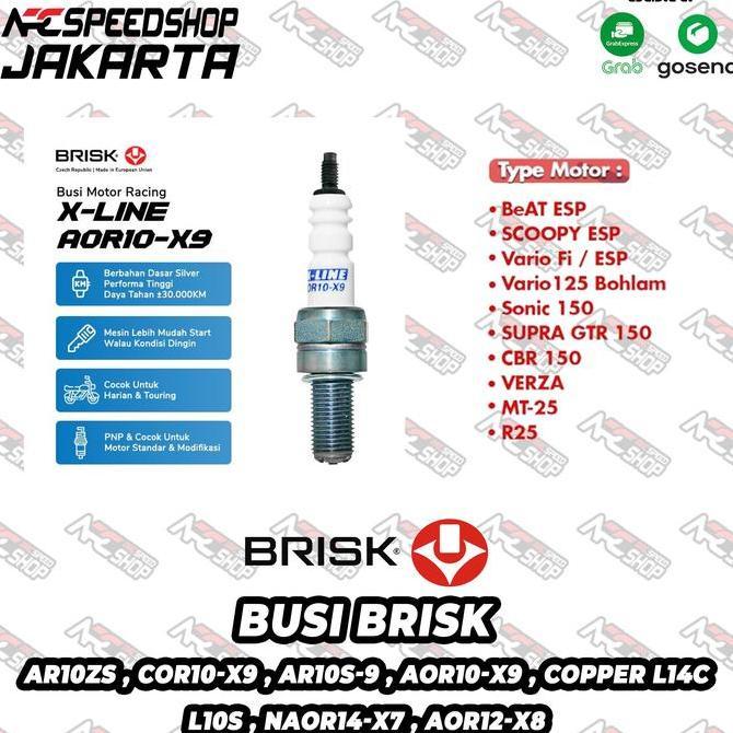 Busi Brisk XRacing AORZS Honda CB 150R Busi Racing