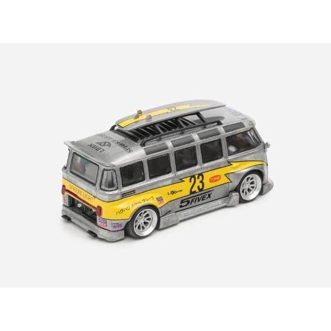 UNIQUE MODEL 1/64 HINO 300 DUTRO TRAILER ROTHMANS POLICE - HKM 1/64 MASERATI GRAN TURISMO 1ST GEN MK