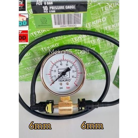Alat cek ukur tekanan fuelpump Pressure Tester fuelpump Tekiro Honda