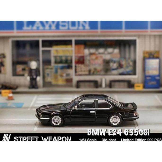 STREET WEAPON 1/64 SW64167 BMW E24 635 CSI - SW64168 MERCEDES BENZ W140 S600 - FOCAL HORIZON FH64025