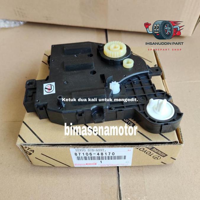 motor servo ac alphard vellfire