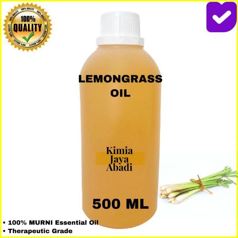 Lemongrass Essential Oil / Minyak Sereh Dapur 500 ML MURNI essential oil