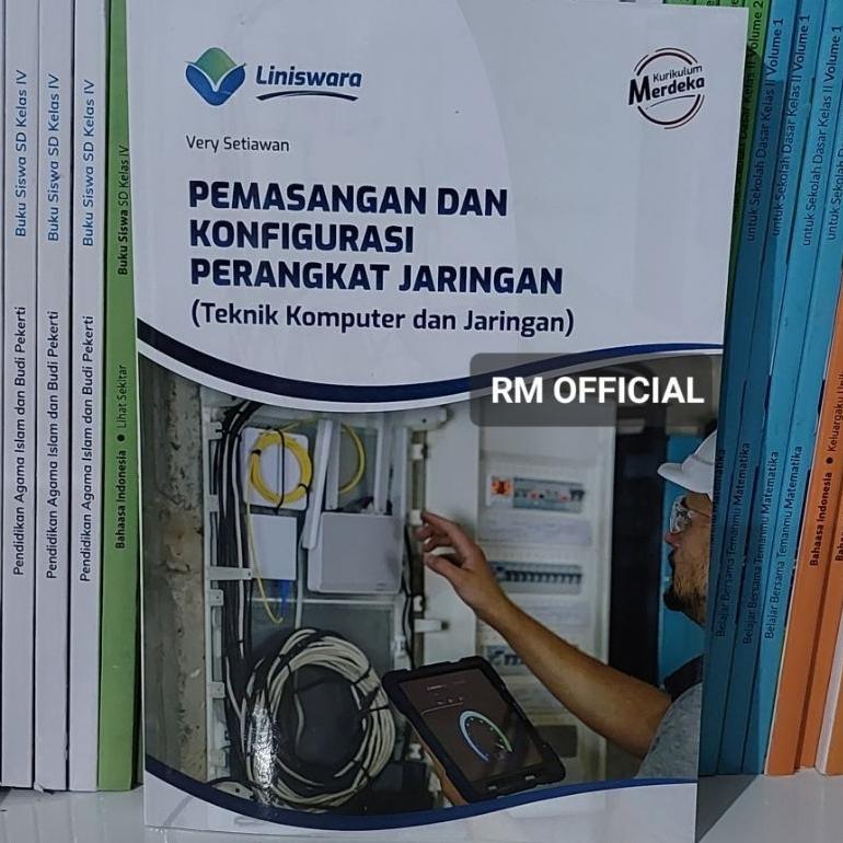 Buku TKJ - Pemasangan dan Konfigurasi Perangkat Jaringan Fase F Kurikulum Merdeka New