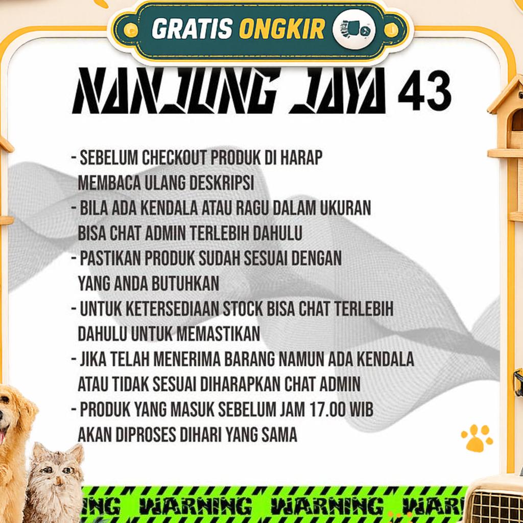 Kerodong Full Printing Sangkar Lovebird - Nanjung 105