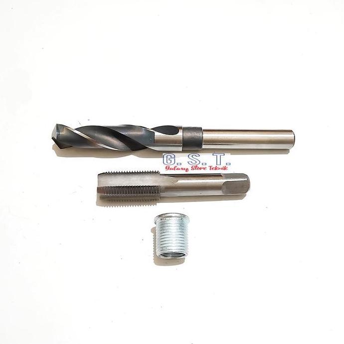 Paket komplit mata bor tap set bosh drat busi rx king 2tak