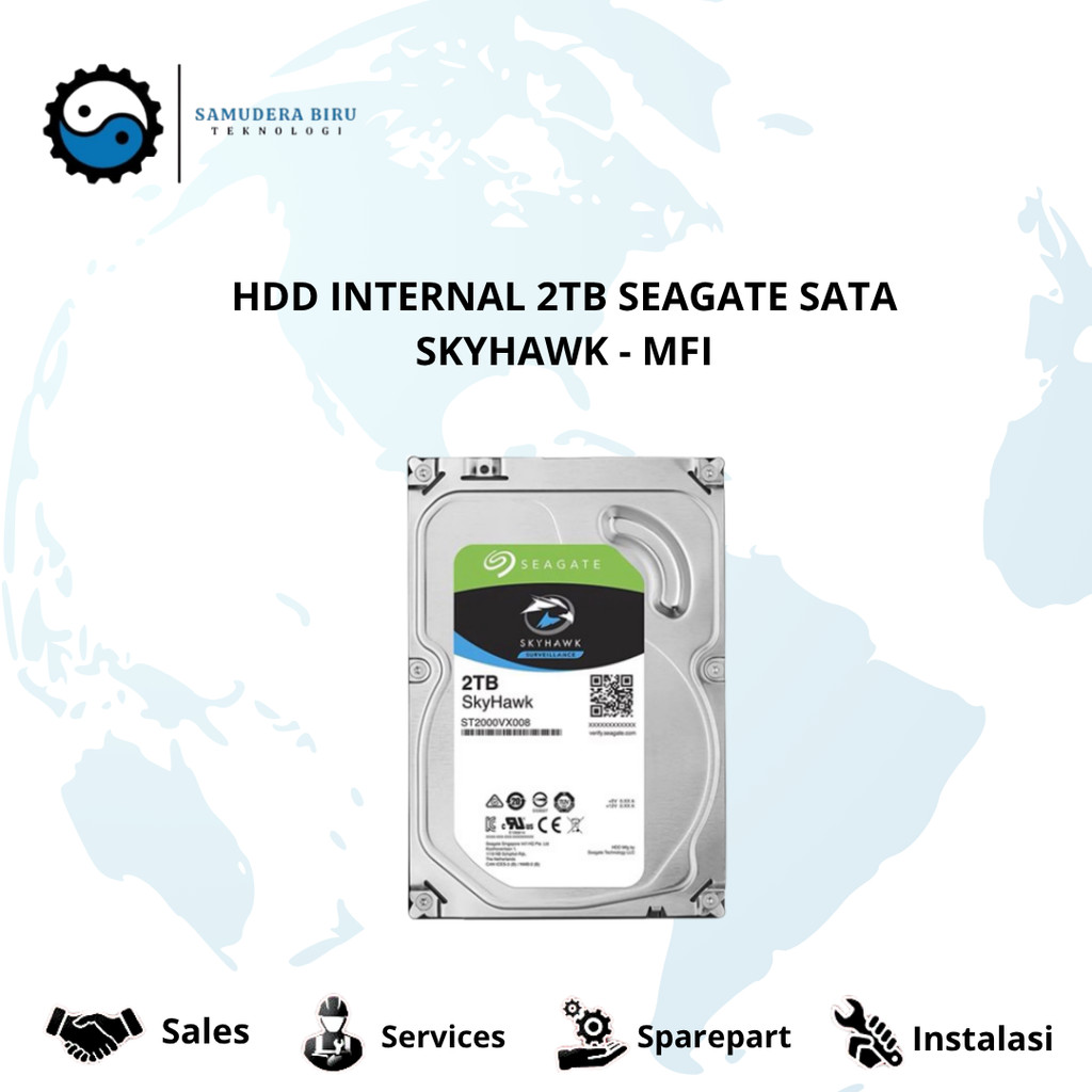 HDD INTERNAL 2TB SEAGATE SATA SKYHAWK - MFI
