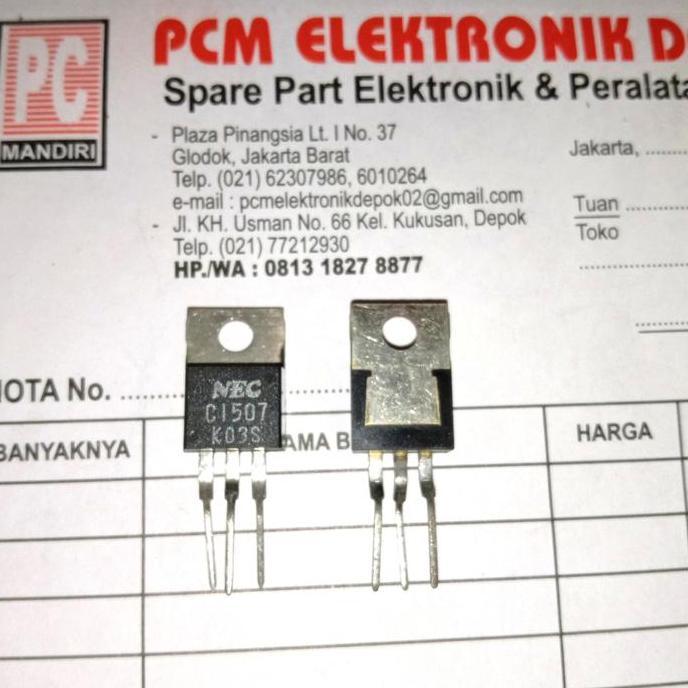 C1507 C 1507 2SC1507 2SC 2 SC TR TRANSISTOR TO220 TO-220 D'90