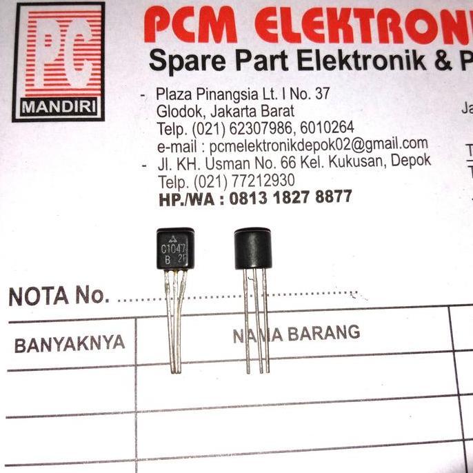 C1047 2SC1047 2SC 1047 2 SC TR TRANSISTOR TO92 TO-92 D'90