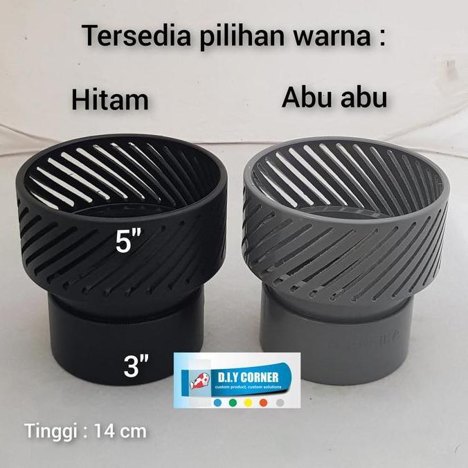 skimmer kolam koi 5 ke 3 inchi skimmer statis kolam ikan kolam koi statis skimmer