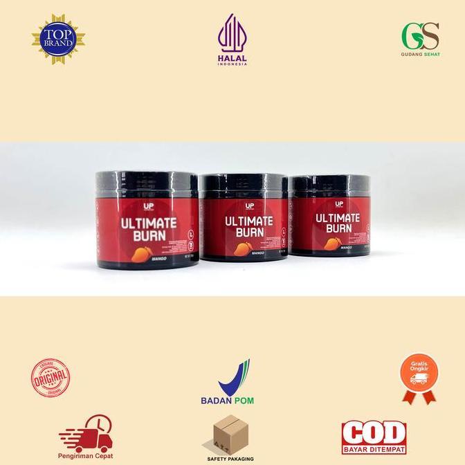 Manado Up Nutrition Ultimate Burn 150 Gram/75 Serving Fat Burner