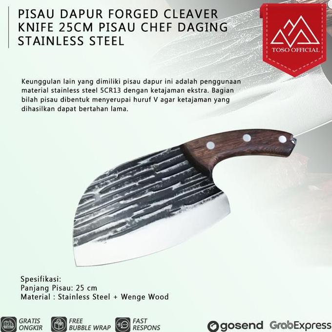NEW PISAU DAPUR GOLOK DAGING TULANG JAPANESE CHEF KNIFE TAJAM PISAU JEPANG