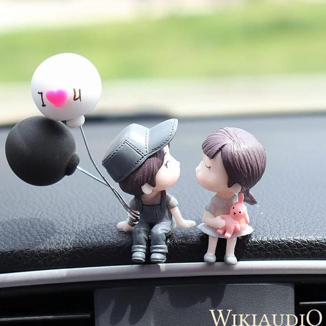 Boneka Couple Imut Lucu / Miniatur Boneka Anak Laki-Laki / Perempuan