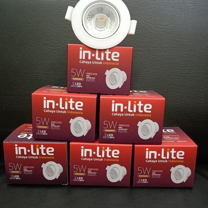 Zaito- Lampu Led Mini Downlht Inlite Indc 232 5T 5W 5T