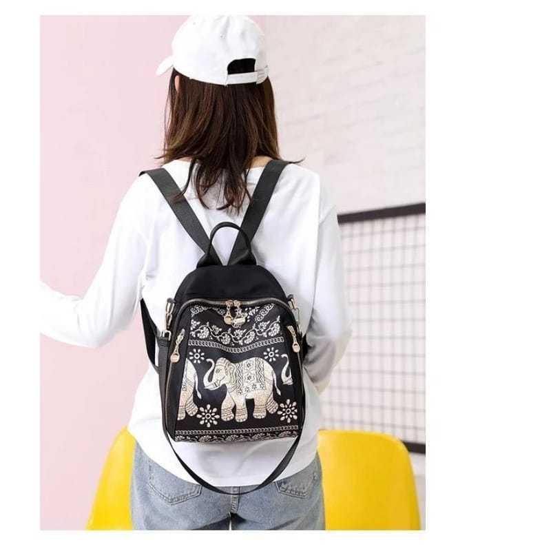 Tas Ransel Wanita Chibao 7139-2 Bahan Parasut Ori
