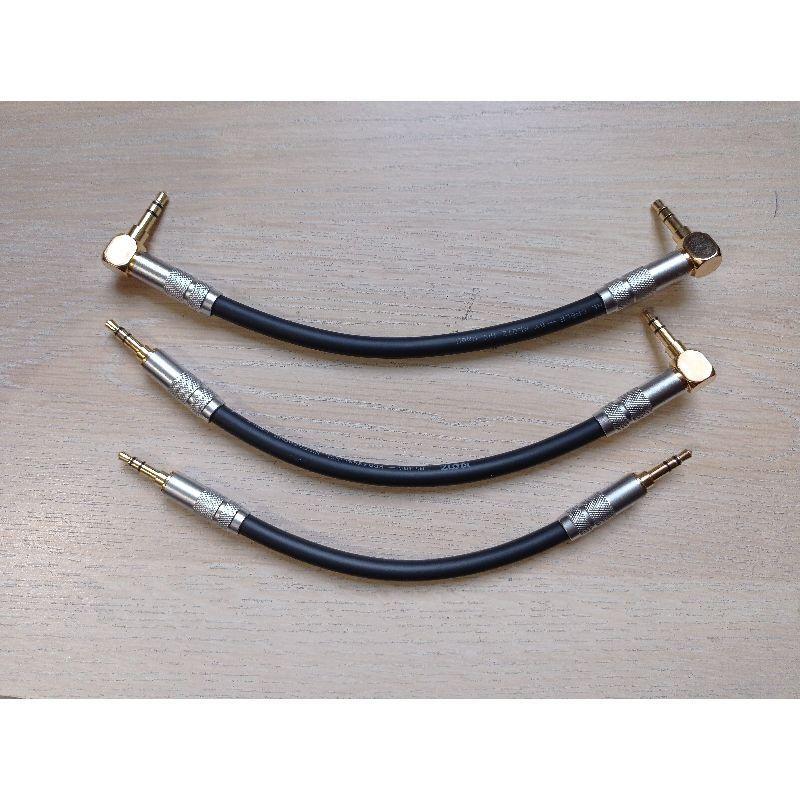 3.5Mm To 3.5Mm (1/8 To 1/8) Balance Aux Cable (15 Cm)