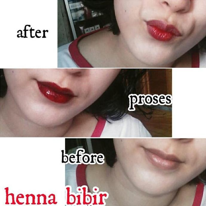 HENNA BIBIR / HENNA LIPS HALAL TAHAN LAMA