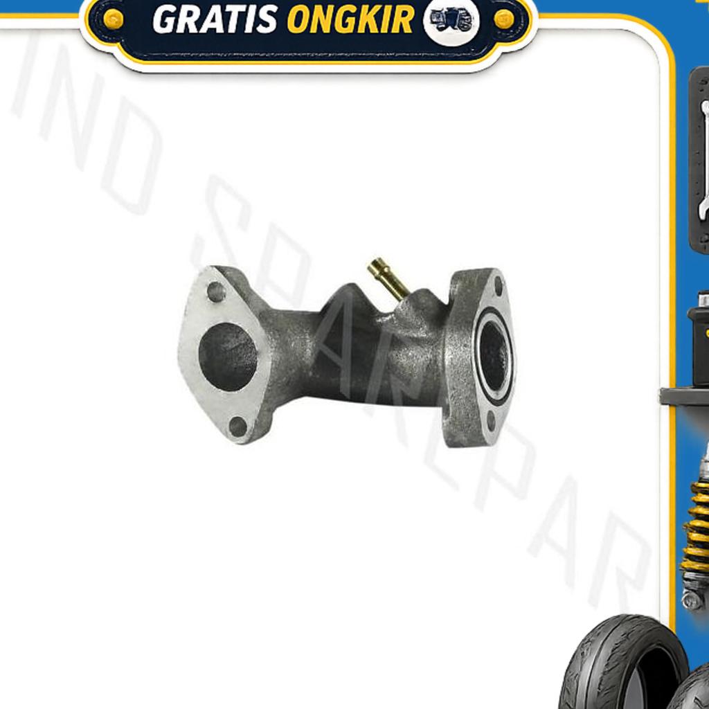 Ind Onderdil Insulator-Manipul-Intake-Intek-Manipol-Manifold Karbu-Karburator Jupiter Z Lama