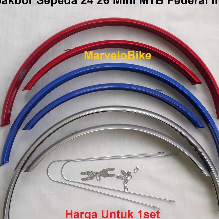 Fender Spakbor Sepeda 24 26 Mini Mtb Federal Inter Besi