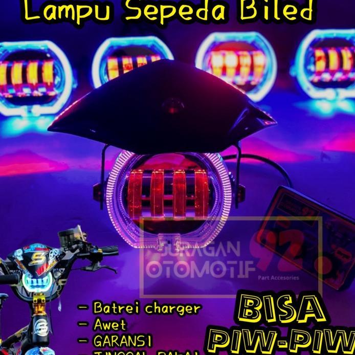 Lampu Proji Biled Sepeda / Aksesoris Sepeda Lampu Biled
