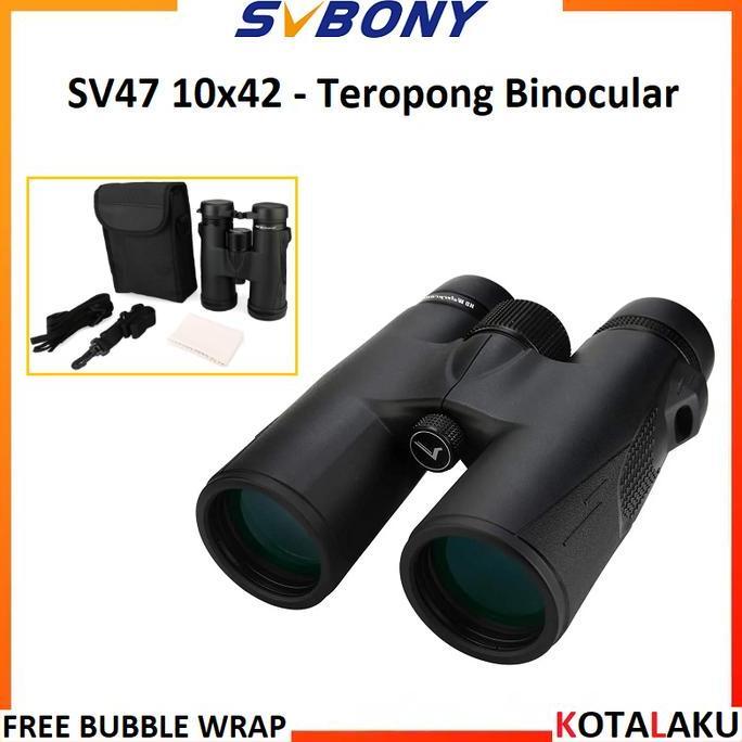 HARGA DISC - SVBony SV47 10x42 Teropong Binocular Binoculars Binokular