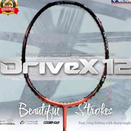 Raket Bulutangkis Badminton Victor Drive X 12 Original