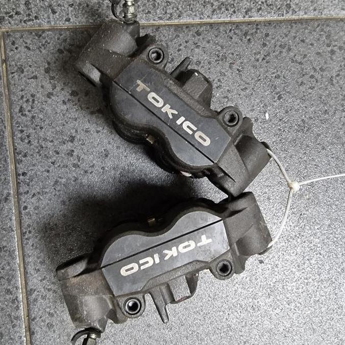Kaliper Tokico 4 Piston 4 Piston Sepasang Kiri Kanan New Model Radial
