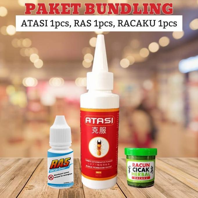 Pembasmi Semut Ras Anti Rayap Atasi dan Racun Cicak Racaku Ramah Lingkungan