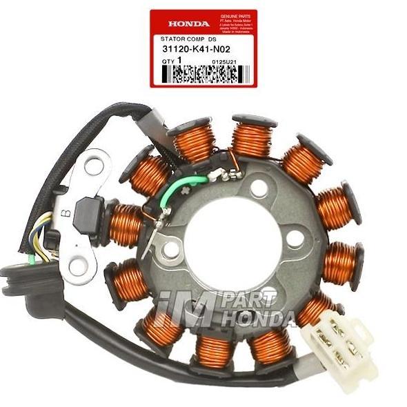 31120-K41-N02 STATOR COMP SPOL SPUL SPOOL NEW SUPRA X 125 FI BLADE 125 FI DS DENSO