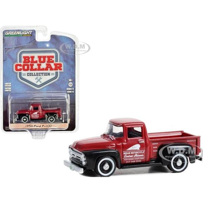 35260-A GREENLIGHT 1956 FORD F-100 BLUE COLLAR SERIES 12 DIECAST AS2123