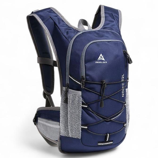 ARGALOKA Tas Ransel Pria Hydropack Trail Running Tas Punggung Backpack Sepeda Waterproof Outdoor Adv
