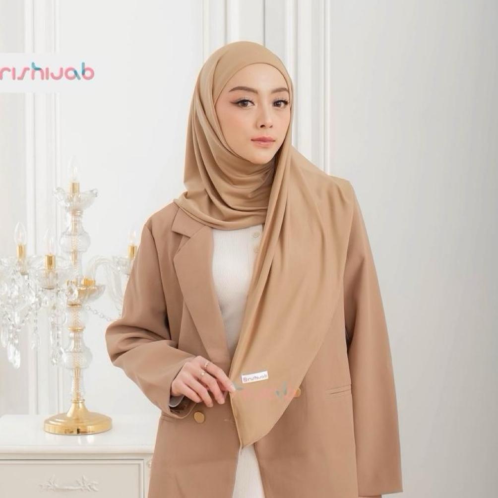 RIS HIJAB - SEGITIGA ZAINARA Segitiga Instan Inner Jersey Tali Daily Hijab Instan