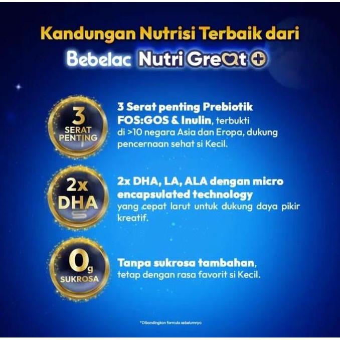 Weee- Bebelac /Bebelove 0-6  6-12  1+ 3+ Vanila/ Madu 350Gr Soya0-6 170Gr / 6-12 360Gr Susu Pertumbu