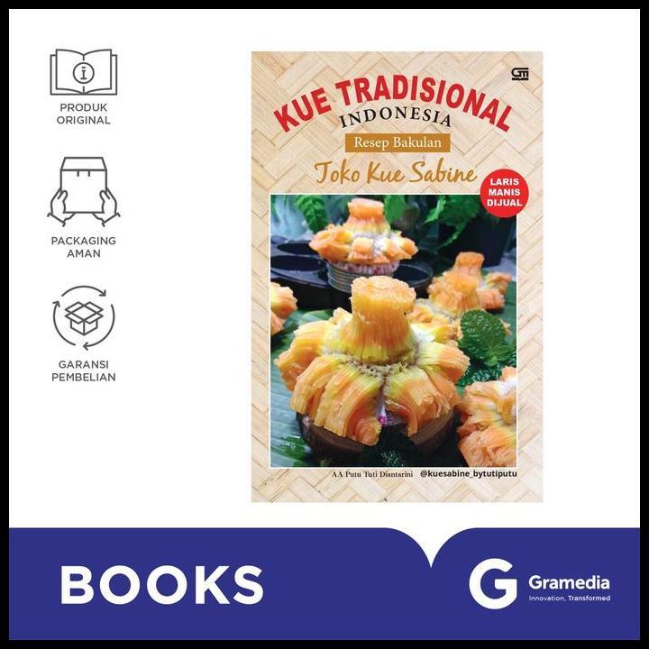 Promo Buku Kue Tradisional Indonesia Resep Bakulan Toko Kue Sabine